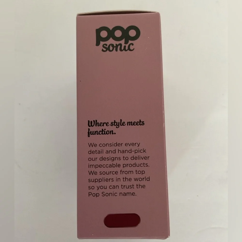 Pop Sonic Vegan leather Keychain NWT